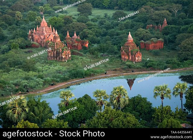 MYANMAR, BAGAN - OCTOBER 29, 2023: A view of a Buddhist temple complex. Yuri Smityuk/TASS