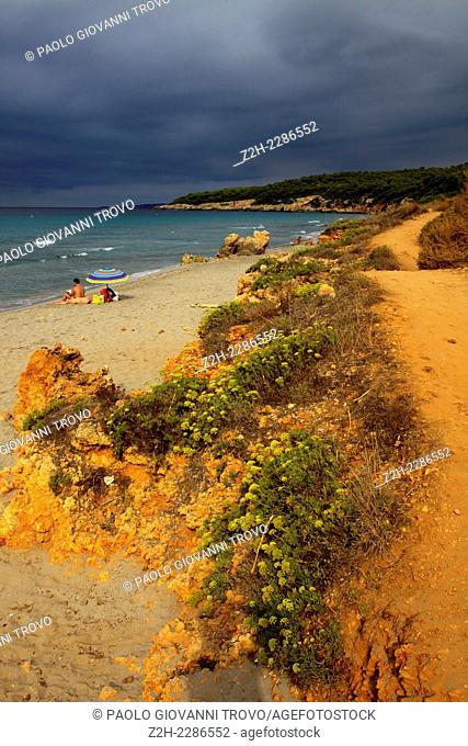 Binigaus beach, Sant Tomas, Menorca, Balearic Islands, Spain