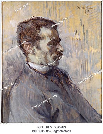 Ü Kunst, Toulouse-Lautrec, Henri Marie Raymond de 24.11.1864 - 9.9.1901, Gemälde Mon gardien 1899 Museum Albi toulouse lautrec, franz