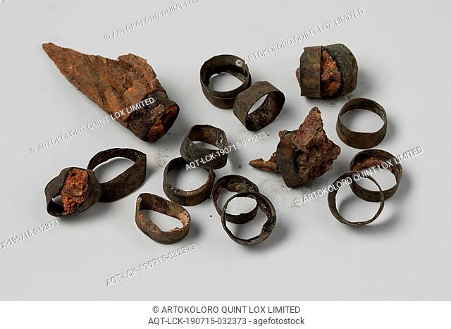 Knife-lifting ring from the wreck of the East India dealer Hollandia, Knife-handle, ferrule, Annet, Dutch East India Company, Hollandia (ship), anonymous
