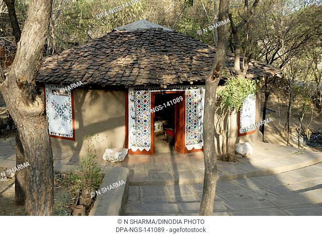 House at Shilpgram ; Udaipur ; Rajasthan ; India