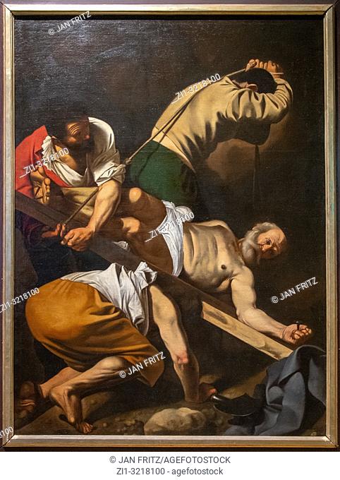 'the crucifixion of Saint Petrus' by Michelangelo Merisi / Caravaggio