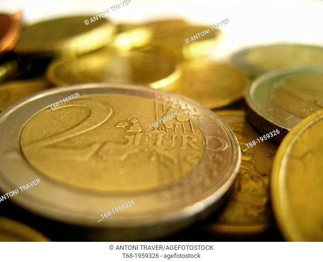 Coins, euros