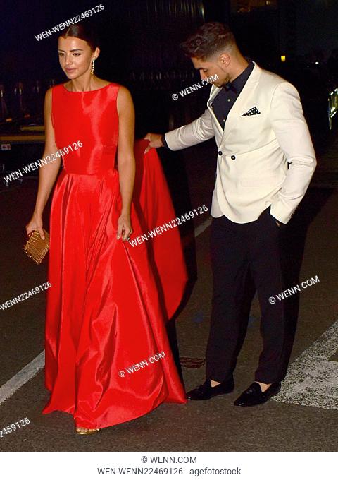 House Of Fraser British Academy Television Awards (TV BAFTA) 2015 - Departures Featuring: Lucy Mecklenburgh, Louis Smith Where: London