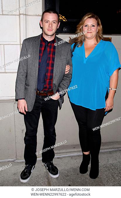 Opening night for Fool For Love at the Samuel J. Friedman Theatre - Arrivals. Featuring: Nick Westrate, Guest Where: New York City, New York