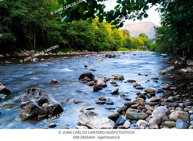 Rio Ason. Cantabria, Northern Spain