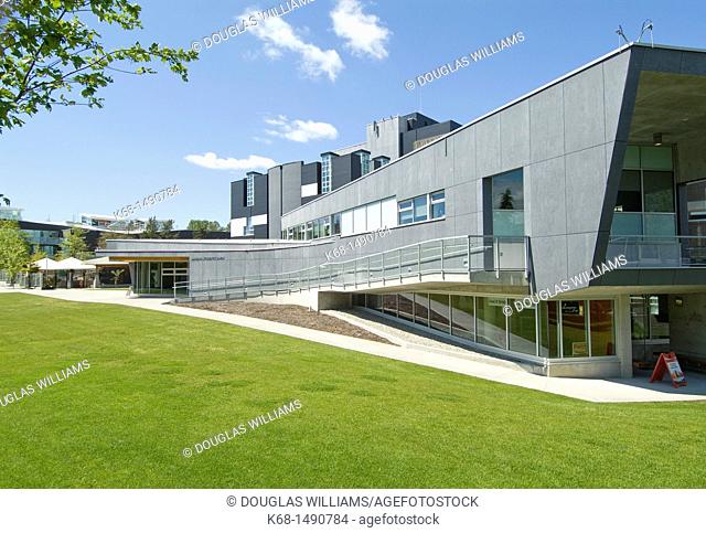 Student union building at Langara College, Vancouver, BC, Canada
