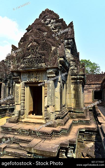 Banteay Samre temple. Angkor, Siem Reap, Cambodia
