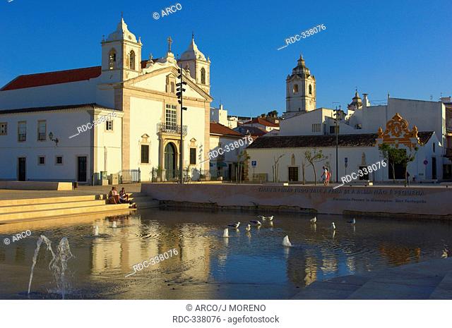 Church of Santa Maria, Infante dom Henrique Square, Lagos, Algarve, Portugal