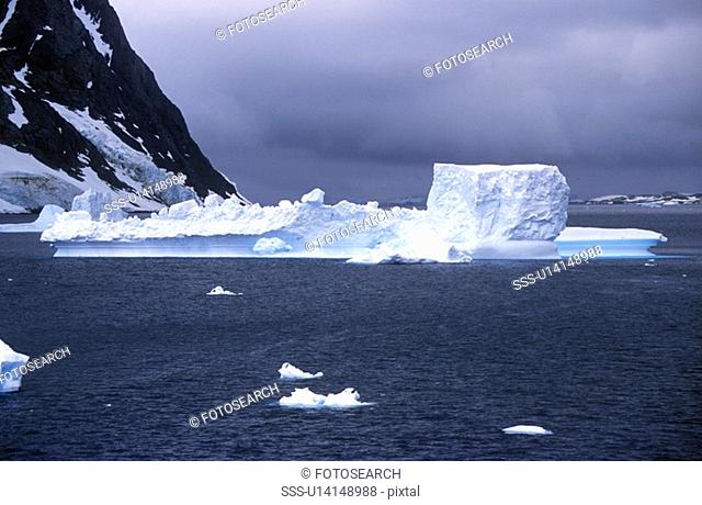 Icebergs in Errera Channel at Culverville Island
