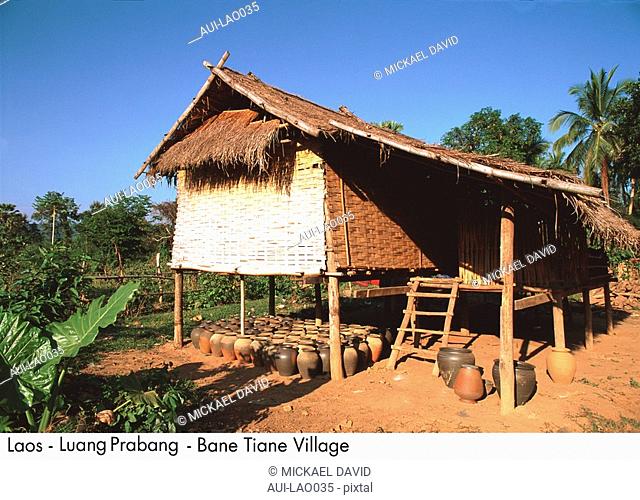 Laos - Luang Prabang - Bane Tiane Village