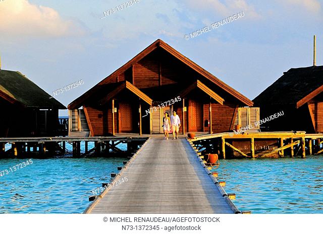Indian Ocean, Maldives, South Ari Atoll, Dhidhoofinolhu, Diva Resort, Naiad