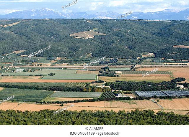 France, Alpes de Haute Provence, Durance valley, Ganagobie
