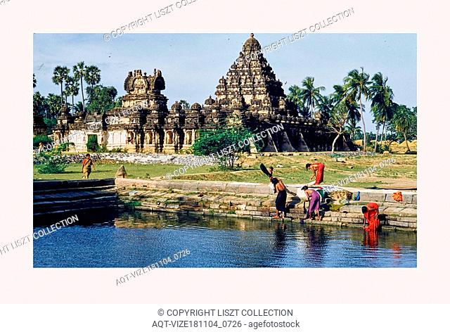 India, Kanchipuram, Kailasanatha Temple, 1968 or earlier, Cities of Mughul India