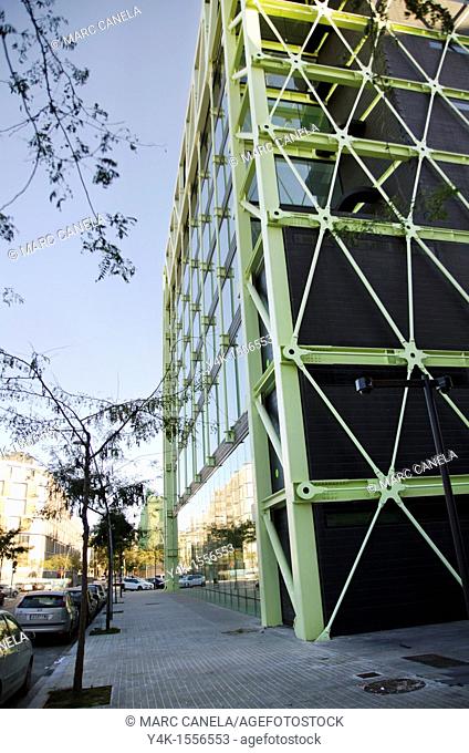 Media-TIC business centre, 22@ business development, Poblenou, Barcelona, Catalonia, Spain