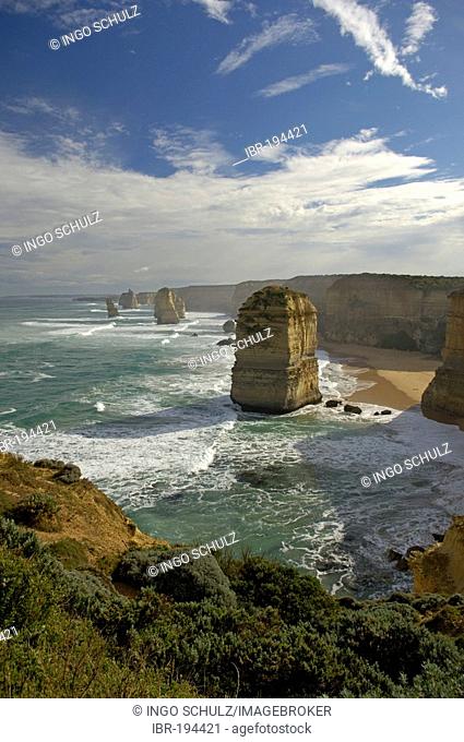 12 apostels coast in south australia near port campell, Victoria, Australia