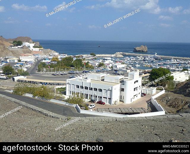 Muscat, Oman’s port capital, sits on the Gulf of Oman surrounded by mountains and desert. Oman, officially the Sultanate of Oman