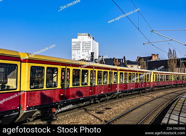 Berlin, Germany: German train