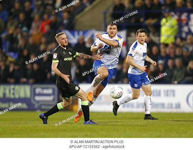 2019 EFL League 2 Football Playoff Semi Final Tranmere Rovers v Forest Green Rovers May 10th. 10th May 2019, Prenton Park, Tranmere