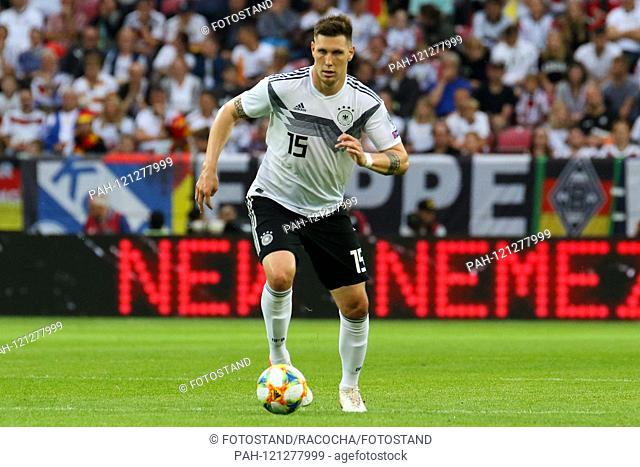 Mainz, Germany June 11, 2019: Laender match 2019 - European Championship Qualifier - Germany vs. Germany. Estonia Niklas Suele (Germany), action