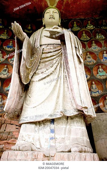 Vairocaner Buddha, The Dazu Rock Carvings, Chongqing, China