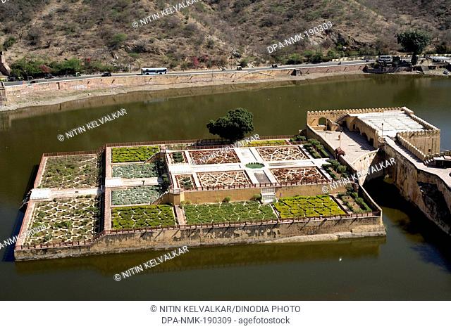 kesar kyari bagh amber fort Jaipur Rajasthan India Asia