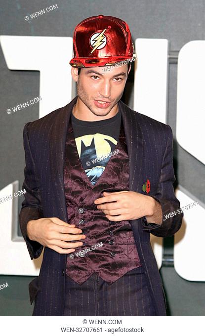 Justice League - Photocall at The College, Southampton Row, London Featuring: Ezra Miller Where: London, United Kingdom When: 04 Nov 2017 Credit: WENN