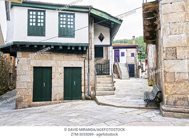 Traditional architecture. Ribadavia. Ourense. Galicia. Spain