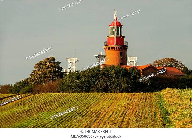 Lighthouse in the Bastorfer Huk, the Baltic Sea