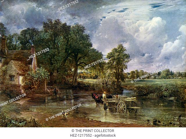 'The Hay Wain', 1821, (1912). A colour print from Famous Paintings, with an introduction by Gilbert Chesterton, Cassell and Company, (London, New York, Toronto