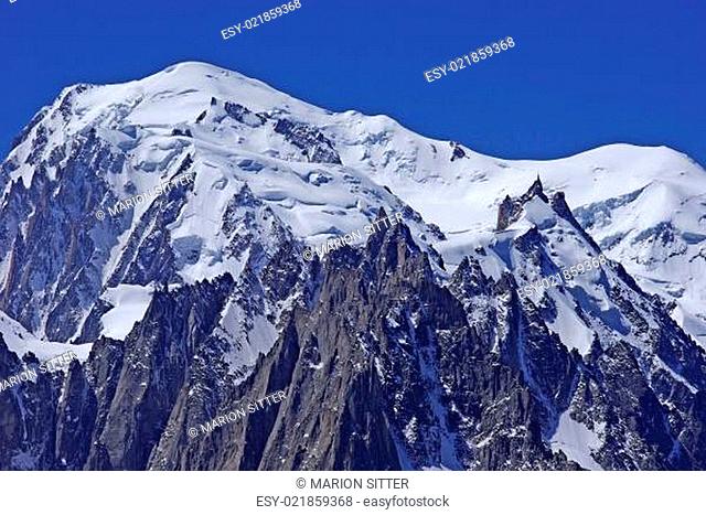 Der Mont Blanc - Chamonix