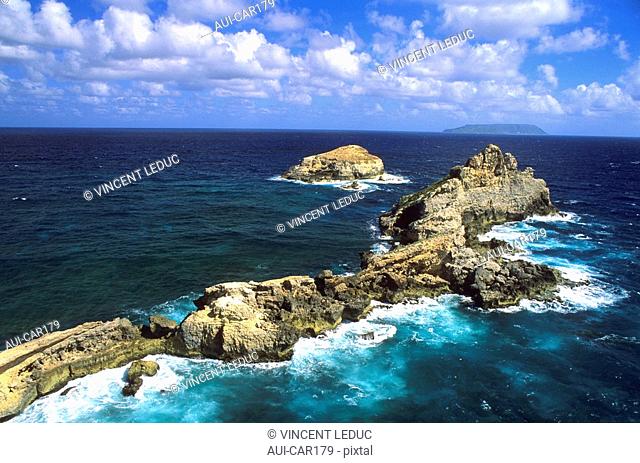 French Caribbean - Caribbean Islands - Guadeloupe - Grande Terre - Cove of the Gourde