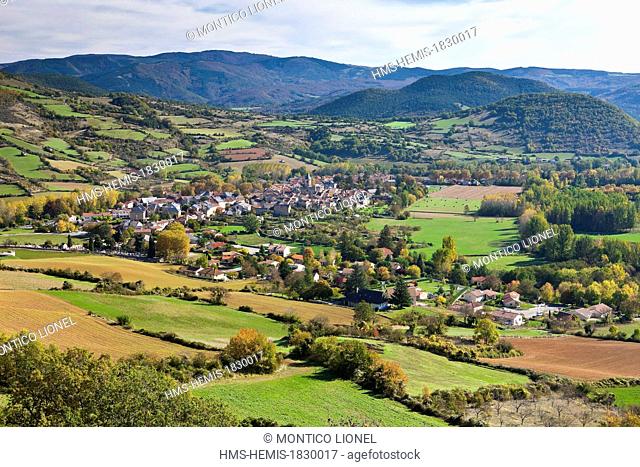 France, Aveyron, Nant, Regional Natural Park of Grands Causses, Valley Dourbie