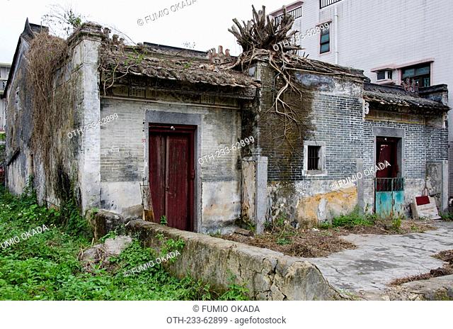 Rural villages in Sha Tau Kok, the border barrier opened after 61 years in February 2012, Hong Kong