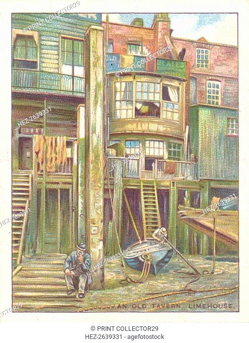 'An Old Tavern, Limehouse', 1929. Artist: Unknown