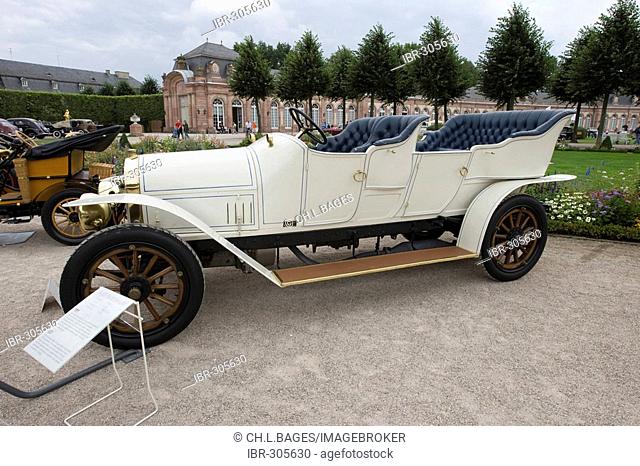 Audi Alpensieger, D 1912, vintage car meeting, Schwetzingen, Baden-Wuerttemberg, Germany
