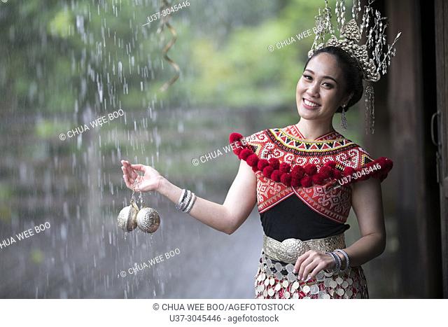 Miss Cultural Harvest Photogenic in Sarawak Cultural Village, Damai, Sarawak, Malaysia