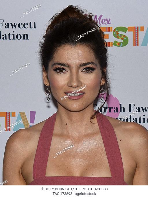 Blanca Blanco attends at the Farrah Fawcett Foundation's 'Tex-Mex Fiesta' honoring Marcia Cross at Wallis Annenberg Center for the Performing Arts in Beverly...