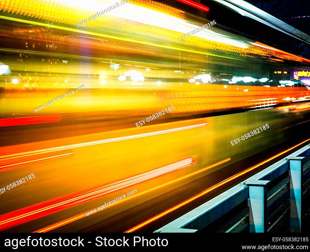 rapid city traffic, motion cars