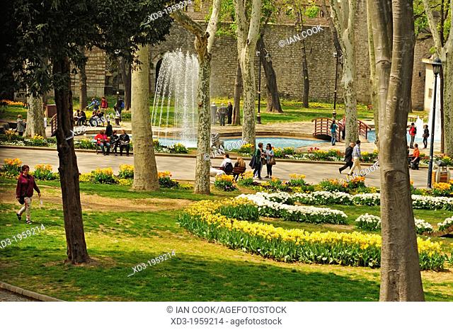Gulhane Park, Istanbul, Turkey