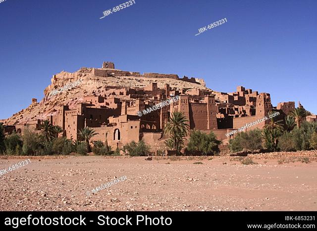 View of Ait Ben Haddou, Morocco from the new site