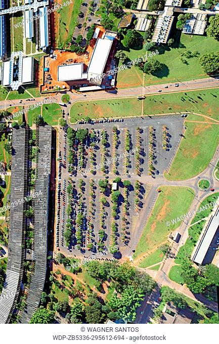 Aerial View of the Brasilia University - Humanity Department