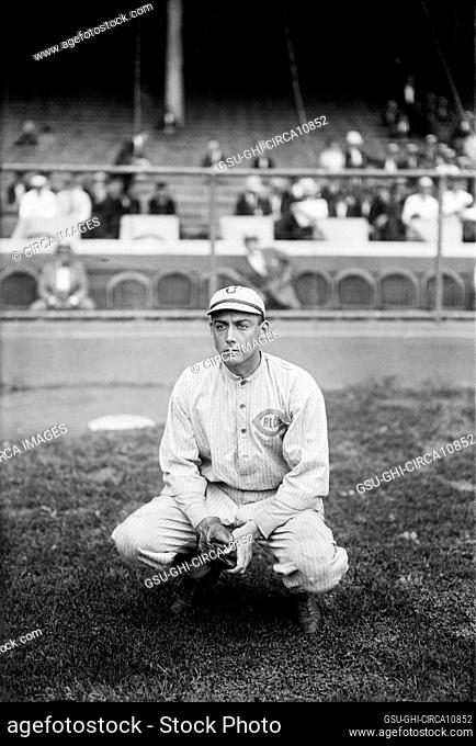 Edd Roush, Major League Baseball Player, Cincinnati Reds, Bain News Service, 1916