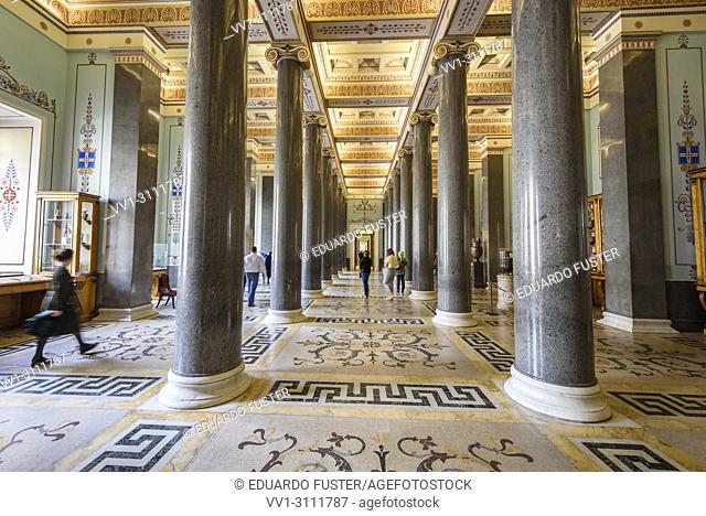 Interior of the Hermitage. Winter Palace, St. Petersburg, Russia