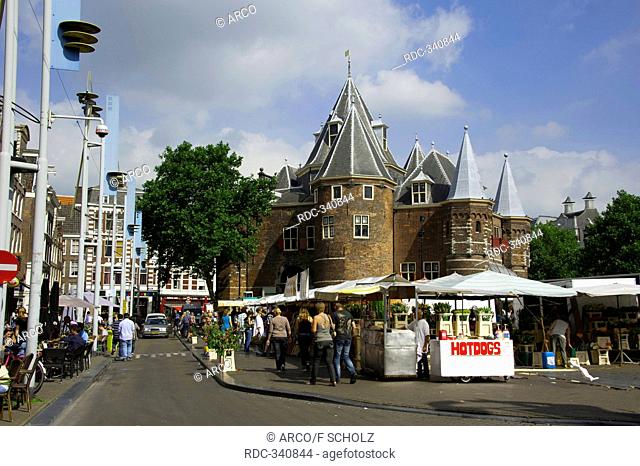The Waag, Nieuwmarkt, Amsterdam, Netherlands / weigh house, Nieuwmarkt square