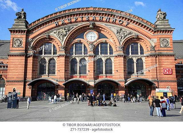 Germany, Bremen, Hauptbahnhof, Railway Station