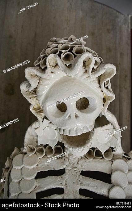 Skeleton, La Catrina, National Museum of Death Museo Nacional de la Muerte, Rivero y Gutierrez, Aguascalientes, Mexico, Central America