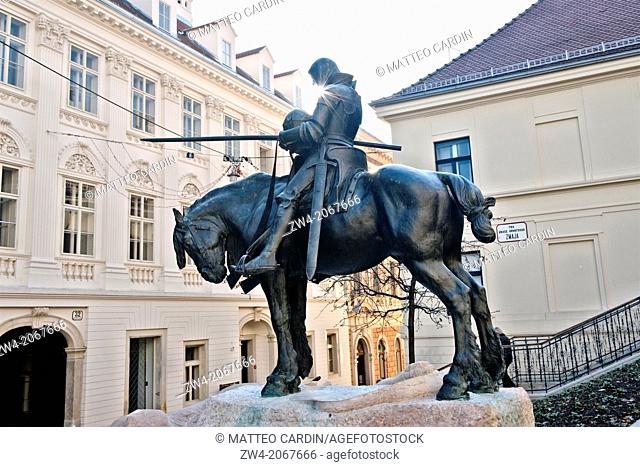 Horseman by the Gradec Stone Gate, Zagreb, Croatia