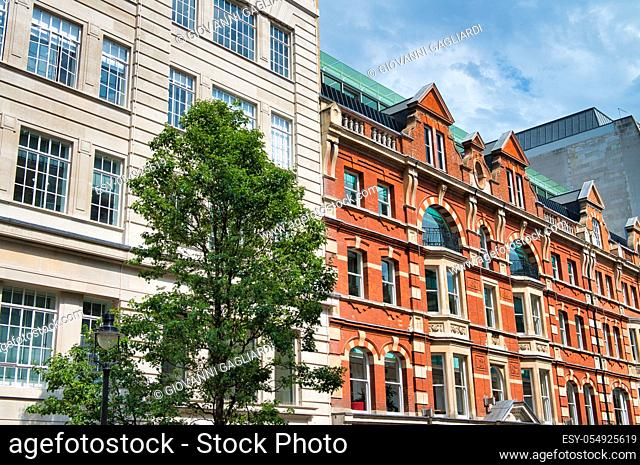 Old buildings of London, UK