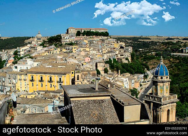 Ragusa , Sicilian: Rausa [ra'u?sa]; Latin: Ragusia) is a city and comune in southern Italy. It is the capital of the province of Ragusa, on the island of Sicily